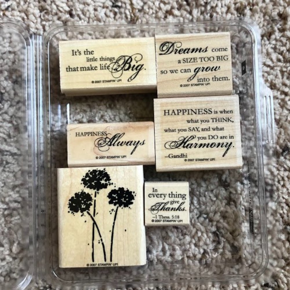 Stampin Up Happy Harmony stamp set